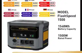 ESTACIÓN DE ENERGÍA VTOMAN FLASH SPEED 1500