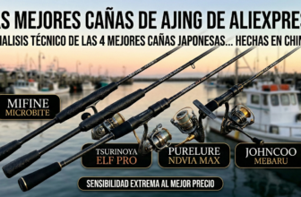 LAS MEJORES CAÑAS DE AJING DE ALIEXPRESS