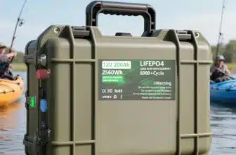 BATERIA LIFEPO4 12V DE ALIEXPRESS PARA KAYAK DE PESCA