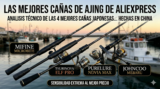 LAS MEJORES CAÑAS DE AJING DE ALIEXPRESS