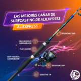 LAS MEJORES CAÑAS DE SURFCASTING DE ALIEXPRESS